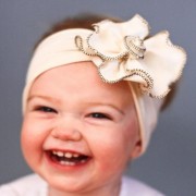 White Angel Head Band - Baby Girls Clothes