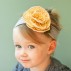 Sunflower In Polka Dots Head Band - Baby Girls Clothes